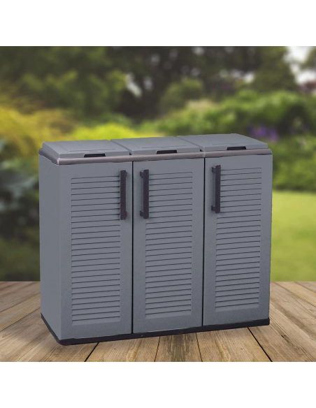 MOBILETTO DIFFERENZIATA EASY3 102x37x84cm ARTPLAST