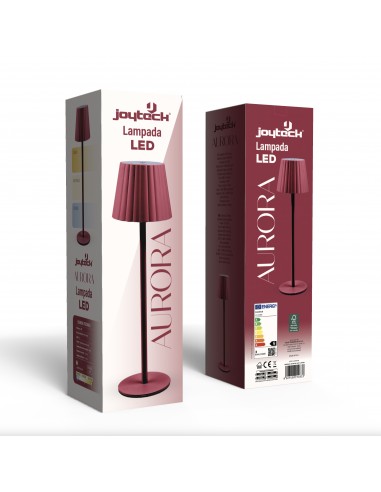 LAMPADA A LED AURORA H 38 CM. RUBINO LAMPADA A LED AURORA H 38 CM. RUBINO