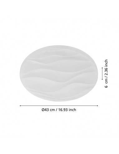 PLAFONIERA APPLIQUE "BENARIBA" BIANCA... PLAFONIERA APPLIQUE "BENARIBA" BIANCA...