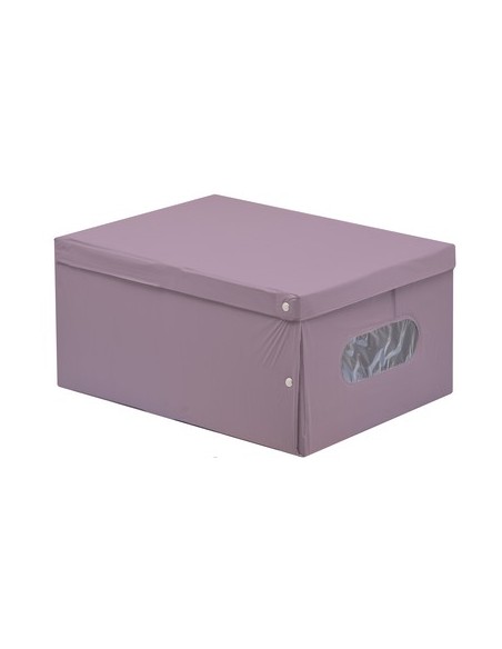 SCATOLA PVC PORTA BIANCHERIA 50 x 38 x 24 cm