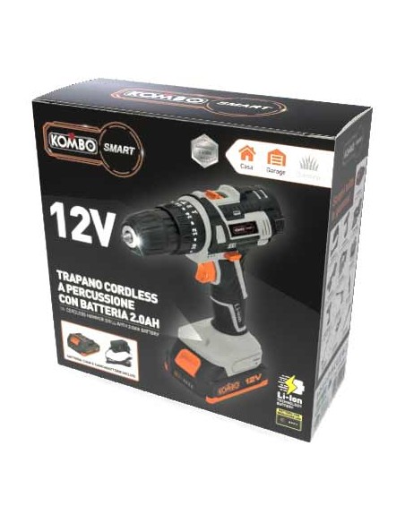 TRAPANO A PERCUSSIONE KOMBO SMART 12V