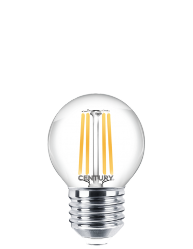 LAMPADINA SFERA CLEAR 4W E27 2700K LAMPADINA SFERA CLEAR 4W E27 2700K