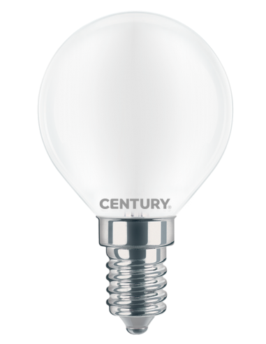 LAMPADINA SFERA SATEN 6W E14 3000K LAMPADINA SFERA SATEN 6W E14 3000K