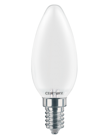 LAMPADINA CANDELA SATEN 6W E14 6500K LAMPADINA CANDELA SATEN 6W E14 6500K