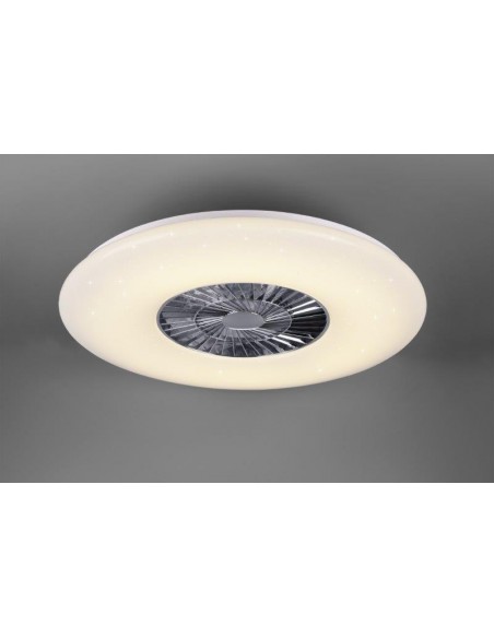 VENTILATORE DA SOFFITTO E PLAFONIERA LED ø 75 CM
