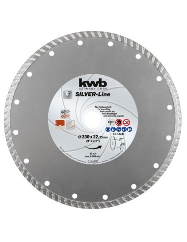 DISCO DIAMANTATO TURBO 230MM SPESSORE... DISCO DIAMANTATO TURBO 230MM SPESSORE...