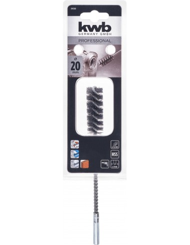 SPAZZOLE ELICOIDALI PER TUBO DIAM. 20 MM SPAZZOLE ELICOIDALI PER TUBO DIAM. 20 MM