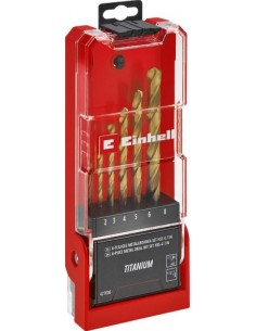 SET PUNTE HSS-G TITANIO 6 PZ