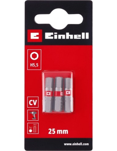 3 BIT STANDARD 25MM ESAGONALI 5,5MM 3 BIT STANDARD 25MM ESAGONALI 5,5MM