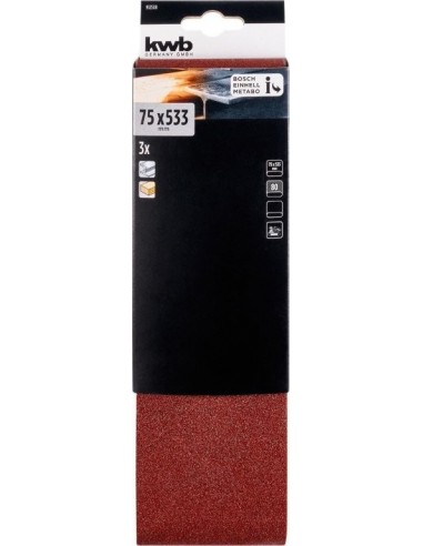 NASTRO ABRASIVO L 75x533 MM GRANA 80... NASTRO ABRASIVO L 75x533 MM GRANA 80...