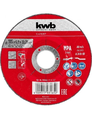 DISCO DA SBAVO 115x6,0 MM DISCO DA SBAVO 115x6,0 MM