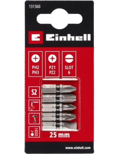 SET DI BITS CON ZONA DI TORSIONE 25MM... SET DI BITS CON ZONA DI TORSIONE 25MM...