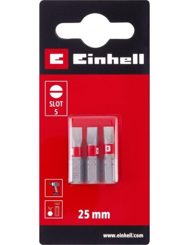 3 BIT STANDARD 25MM PIATTI 5MM 3 BIT STANDARD 25MM PIATTI 5MM