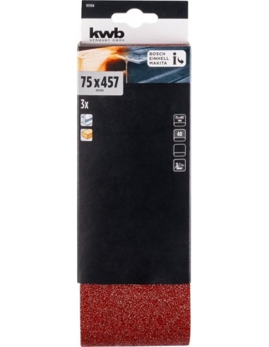 NASTRO ABRASIVO L 75x475 MM GRANA 40...