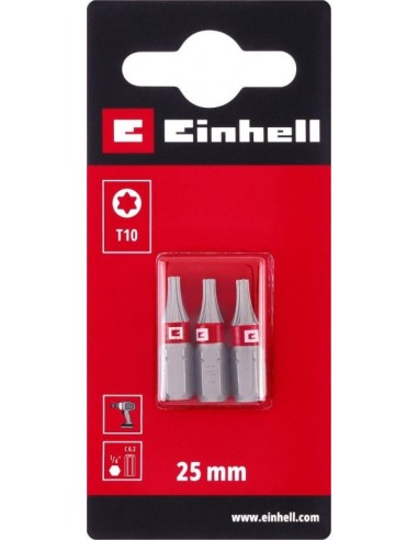 3 BIT STANDARD 25MM T10 3 BIT STANDARD 25MM T10