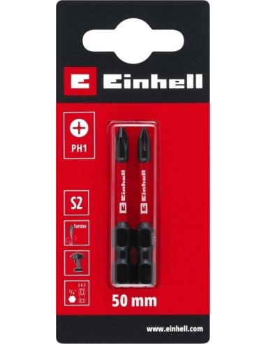 2 BIT ZONA DI TORSIONE 50MM PH1 2 BIT ZONA DI TORSIONE 50MM PH1