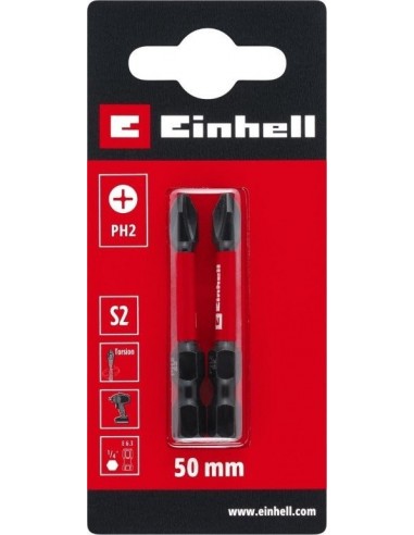 2 BIT ZONA DI TORSIONE 50MM PH2 2 BIT ZONA DI TORSIONE 50MM PH2