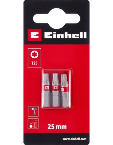 3 BIT STANDARD 25MM T25 3 BIT STANDARD 25MM T25