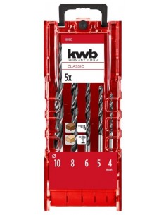 SET PUNTE PER LEGNO, 5 PZ Ø...