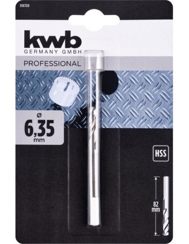 PUNTA DI CENTRAGGIO HSS Ø 6,35 MM -... PUNTA DI CENTRAGGIO HSS Ø 6,35 MM -...