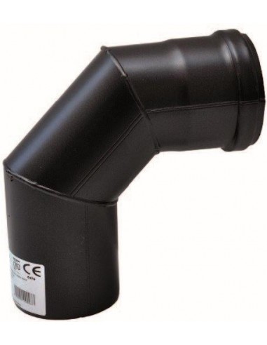 CURVA PER STUFA A PELLET A 90G D80 CURVA PER STUFA A PELLET A 90G D80