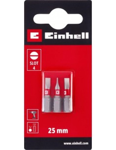 3 BIT STANDARD 25MM PIATTI 4MM