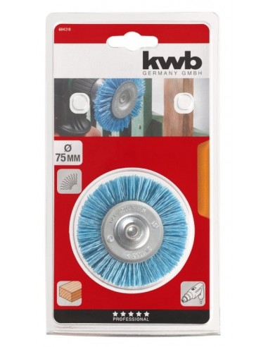 SPAZZOLA TRAPANO NYLON FINE DIAM 75 MM SPAZZOLA TRAPANO NYLON FINE DIAM 75 MM