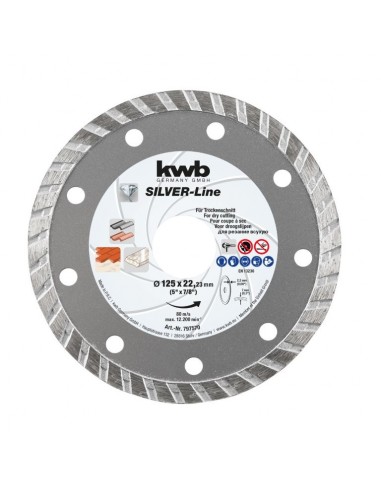 DISCO DIAMANTATO TURBO 125MM SPESSORE... DISCO DIAMANTATO TURBO 125MM SPESSORE...