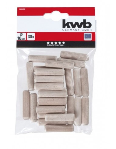 SPINE IN LEGNO DIAM. 10 x 40 MM - 30 PZ SPINE IN LEGNO DIAM. 10 x 40 MM - 30 PZ