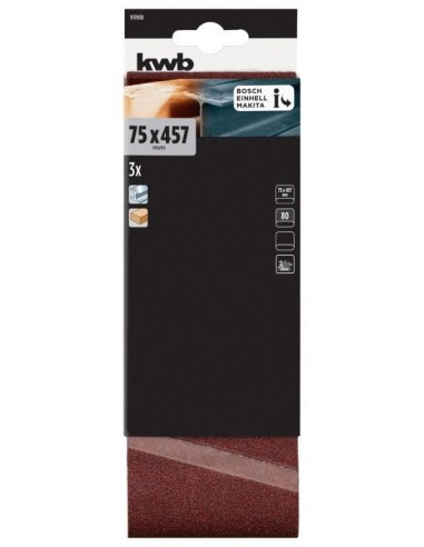 NASTRO ABRASIVO L 75x475 MM GRANA 80... NASTRO ABRASIVO L 75x475 MM GRANA 80...