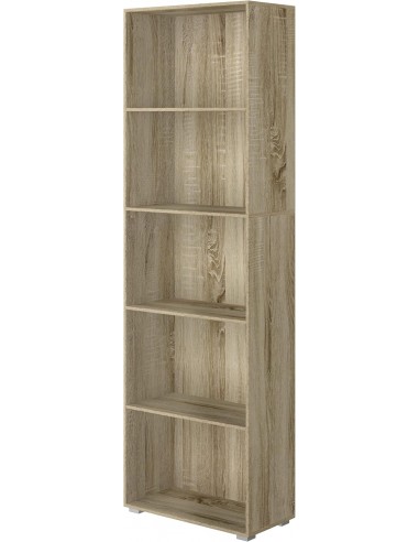 LIBRERIA 5 PIANI ROVERE 60X30X195H