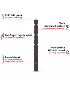 SET PUNTE HSS-R 19 PZ 2