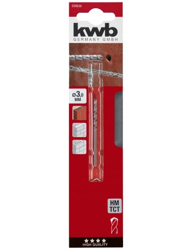 PUNTA PER PIETRA TCT Ø 3 MM - HIGH... PUNTA PER PIETRA TCT Ø 3 MM - HIGH...