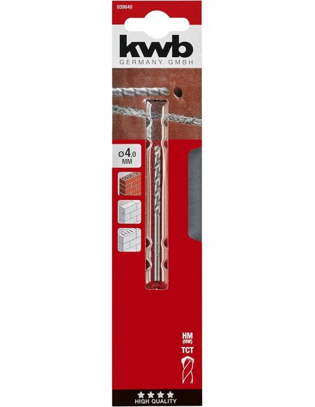 PUNTA PER PIETRA TCT Ø 4 MM - HIGH QUALITY