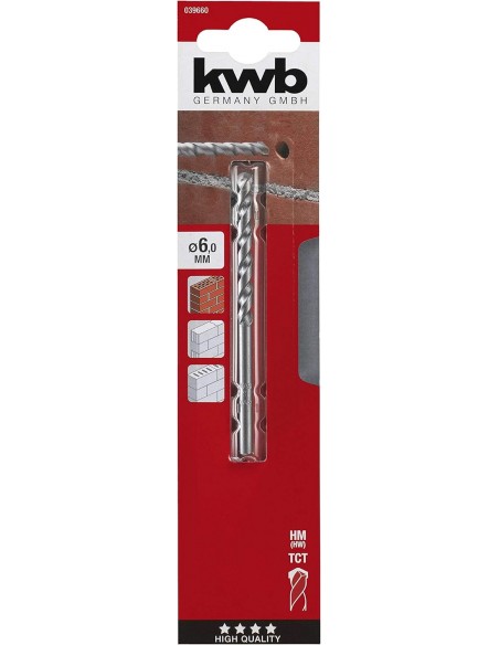 PUNTA PER PIETRA TCT Ø 7 MM - HIGH QUALITY