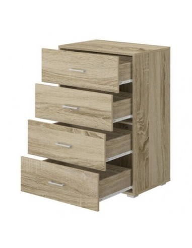 CASSETTIERA 4 CASSETTI ROVERE 60X41X87H CASSETTIERA 4 CASSETTI ROVERE 60X41X87H