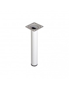 PIEDE TONDO BIANCO DM30 H800MM