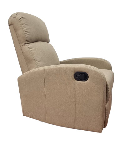 POLTRONA RECLINER IN TESSUTO COLORE...