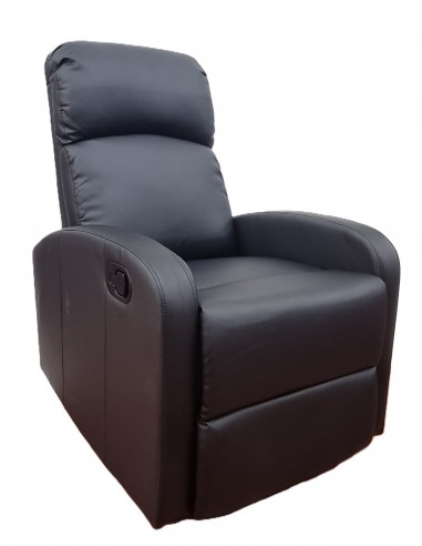 POLTRONA RECLINER IN ECOPELLE COLORE...