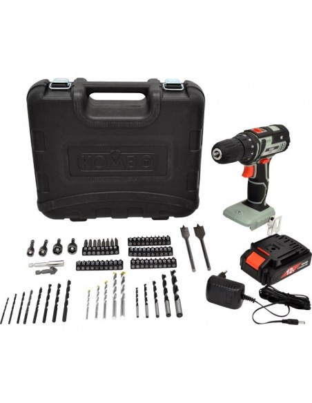 VALIGETTA AVVITATORE A BATTERIA IN VALIGETTA CON 79 ACCESSORI