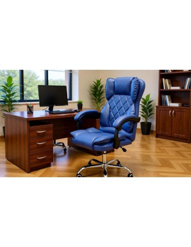 POLTRONA UFFICIO MILO BLU