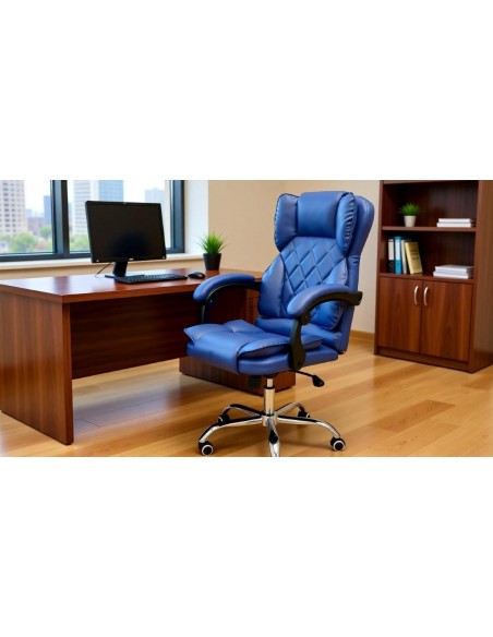 POLTRONA UFFICIO MILO BLU