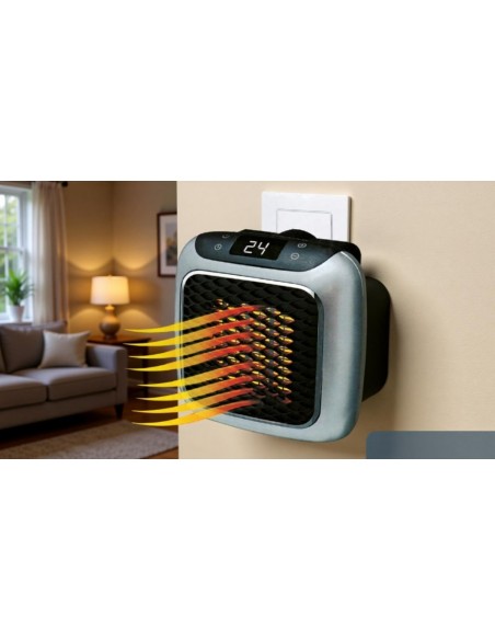 TERMOVENTILATORE A MURO CERAMICO 600W