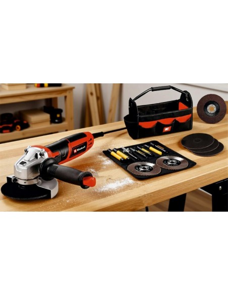 SMERIGLIATRICE ANGOLARE 850W 125D CON BORSA