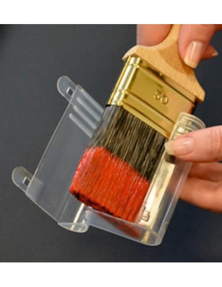 PENNELLO PIATTO 50MM PER PRODOTTI VERNICIANTI PER LEGNO CON CUSTODIA SETOLE