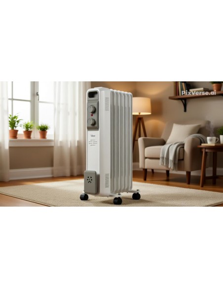 RADIATORE OLIO 7 ELEMENTI 1500W