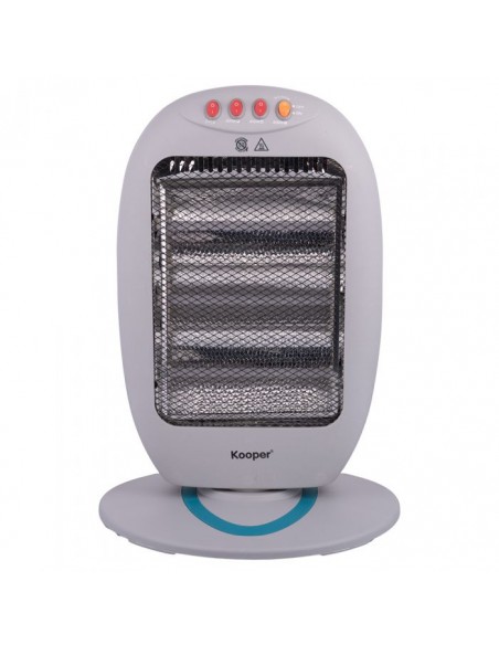 STUFA ALOGENA GRIGIO OTTANIO 3ELEMENTI 1200W