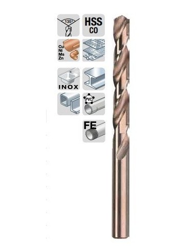 PUNTA FERRO HSS-G CO 5% Ø 2.0 MM...