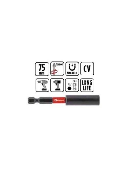 portabit magnetico impact 1/4" 75mm