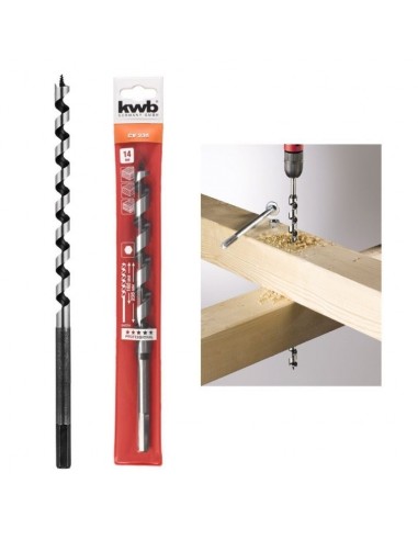 PUNTE ELICOIDALI PER LEGNO  Ø 8X235...